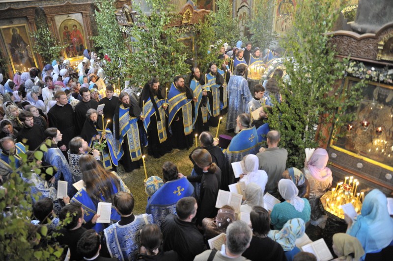 Праздник Владимирской иконы Божией Матери в Сретенском монастыре.  Фото: А. Поспелов / Православие.Ru