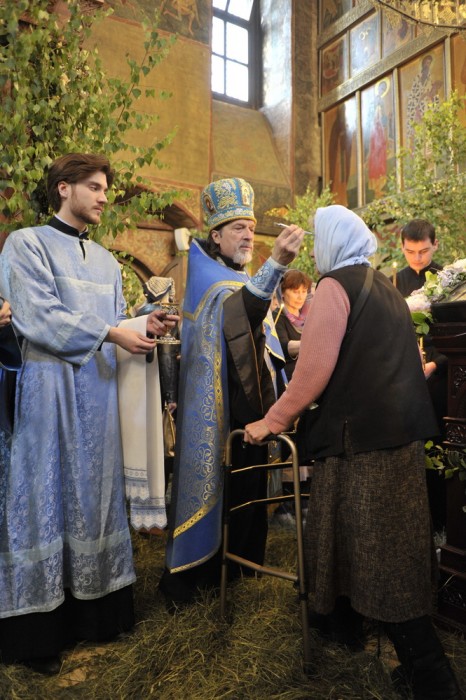 Праздник Владимирской иконы Божией Матери в Сретенском монастыре.  Фото: А. Поспелов / Православие.Ru