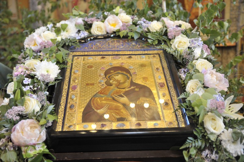 Праздник Владимирской иконы Божией Матери в Сретенском монастыре.  Фото: А. Поспелов / Православие.Ru