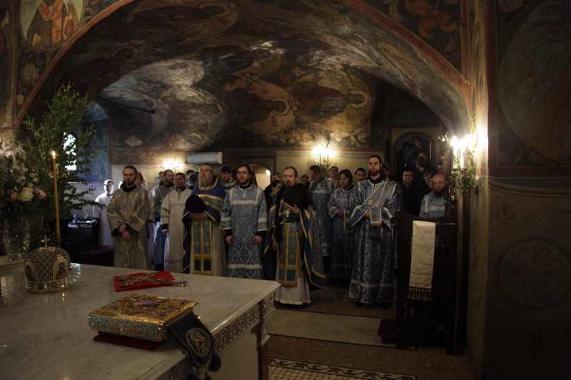 Праздник Владимирской иконы Божией Матери в Сретенском монастыре.  Фото: И. Правдолюбов / Православие.Ru