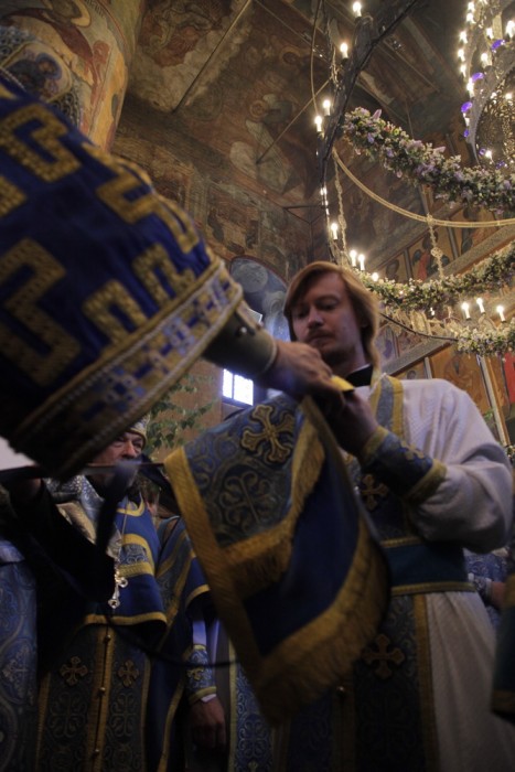 Праздник Владимирской иконы Божией Матери в Сретенском монастыре.  Фото: И. Правдолюбов / Православие.Ru