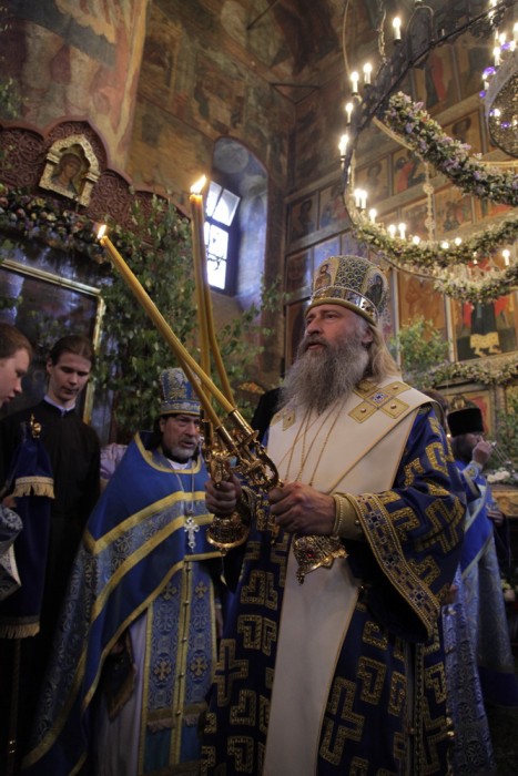 Праздник Владимирской иконы Божией Матери в Сретенском монастыре.  Фото: И. Правдолюбов / Православие.Ru