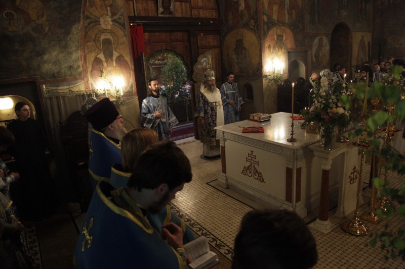 Праздник Владимирской иконы Божией Матери в Сретенском монастыре.  Фото: И. Правдолюбов / Православие.Ru