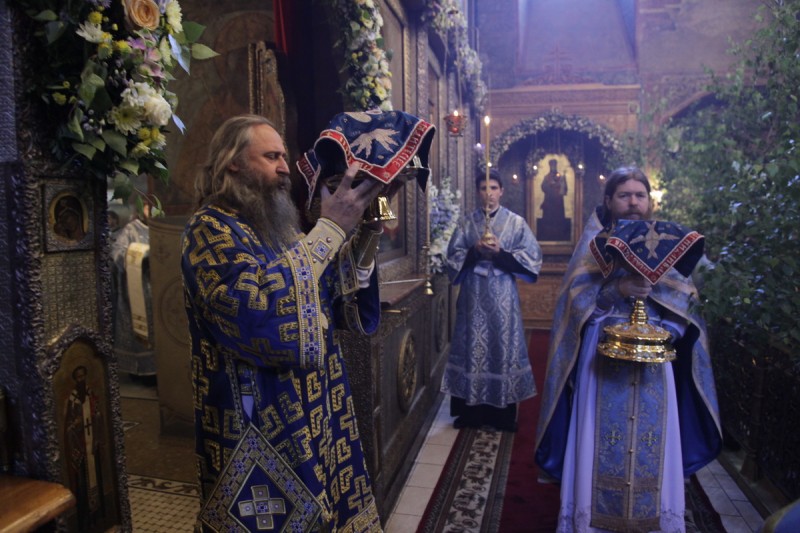 Праздник Владимирской иконы Божией Матери в Сретенском монастыре.  Фото: И. Правдолюбов / Православие.Ru