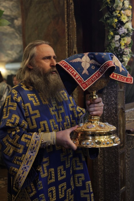 Праздник Владимирской иконы Божией Матери в Сретенском монастыре.  Фото: И. Правдолюбов / Православие.Ru