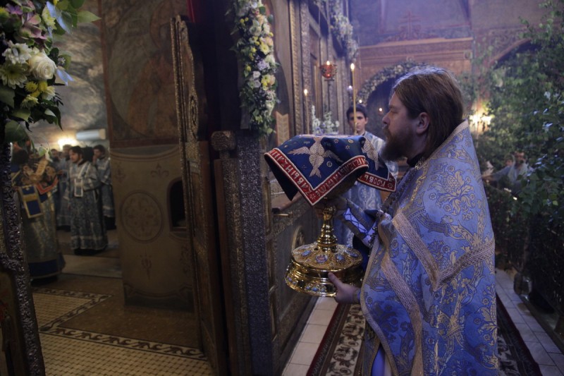 Праздник Владимирской иконы Божией Матери в Сретенском монастыре.  Фото: И. Правдолюбов / Православие.Ru
