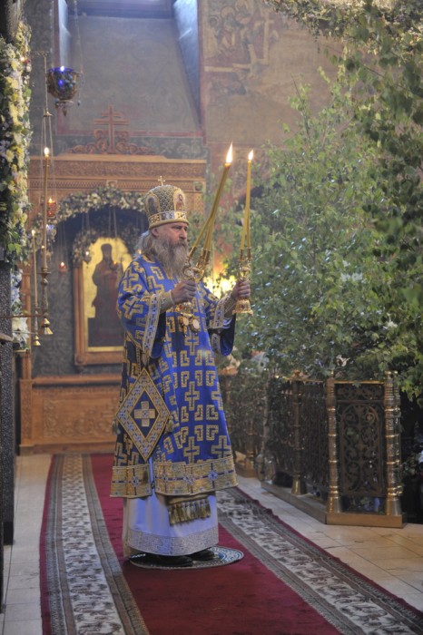 Праздник Владимирской иконы Божией Матери в Сретенском монастыре.  Фото: А. Поспелов / Православие.Ru