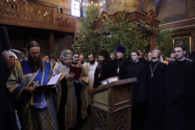 Праздник Владимирской иконы Божией Матери в Сретенском монастыре.  Фото: И. Правдолюбов / Православие.Ru