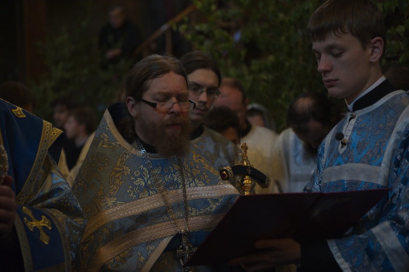 Праздник Владимирской иконы Божией Матери в Сретенском монастыре.  Фото: Г. Балаянц / Православие.Ru
