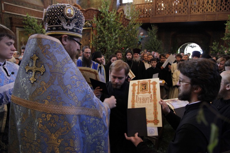 Праздник Владимирской иконы Божией Матери в Сретенском монастыре.  Фото: И. Правдолюбов / Православие.Ru