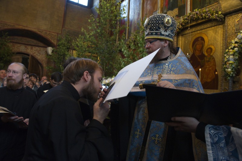 Праздник Владимирской иконы Божией Матери в Сретенском монастыре.  Фото: Г. Балаянц / Православие.Ru