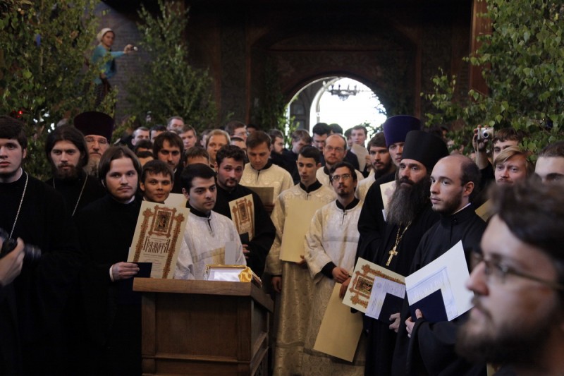 Праздник Владимирской иконы Божией Матери в Сретенском монастыре.  Фото: И. Правдолюбов / Православие.Ru