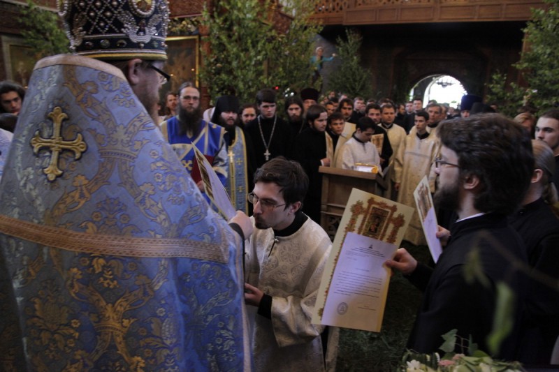 Праздник Владимирской иконы Божией Матери в Сретенском монастыре.  Фото: И. Правдолюбов / Православие.Ru