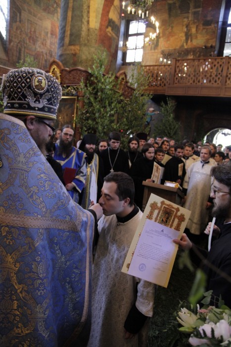 Праздник Владимирской иконы Божией Матери в Сретенском монастыре.  Фото: И. Правдолюбов / Православие.Ru