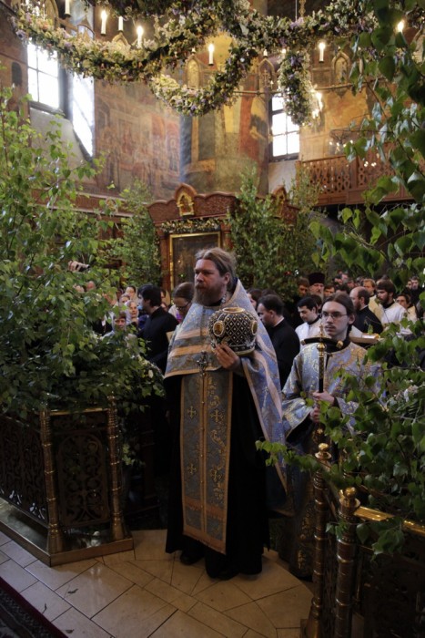 Праздник Владимирской иконы Божией Матери в Сретенском монастыре.  Фото: И. Правдолюбов / Православие.Ru