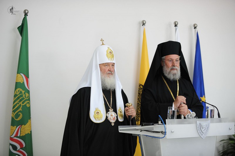 Первосвятительский визит в Кипрскую Церковь