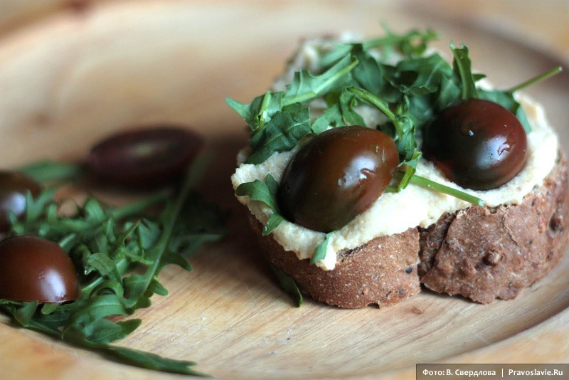 Хумус . Рецепт: Петровки  Фото: Виктория Свердлова / Православие.Ru