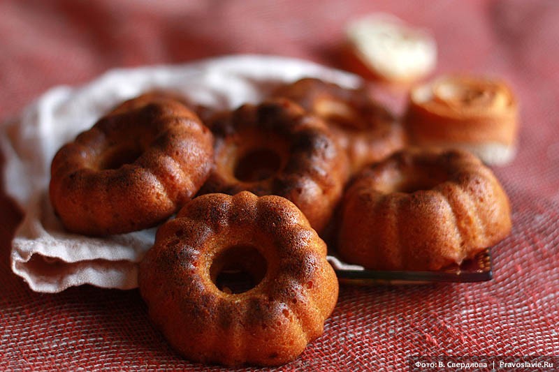 Морковные кексы . Рецепт: Постные праздники  Фото: Виктория Свердлова / Православие.Ru