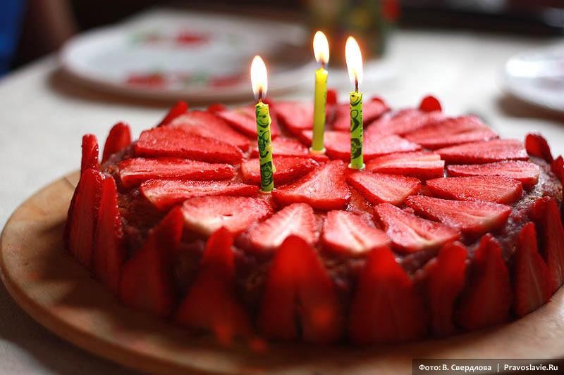 Праздничный торт . Рецепт: Постные праздники  Фото: Виктория Свердлова / Православие.Ru