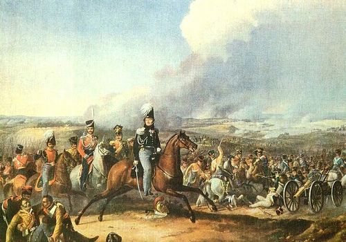 Атака 1-го кавалерийского корпуса генерала Уварова при Бородине