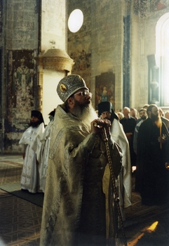 Игумен Валаамского монастыря архимандрит Панкратий: проповедь на престольный праздник, в верхнем храме Спасо-Преображенского собора. 19 августа 1997 года