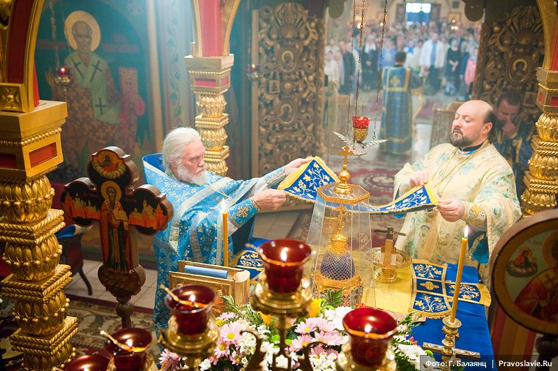 Евхаристический канон. Фото: Г. Балаянц / Православие.Ru