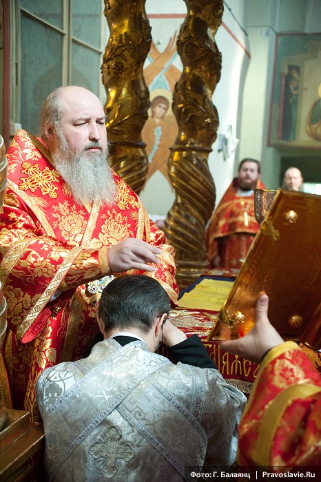 Рукоположение в диаконы. Фото: Г. Балаянц / Православие.Ru