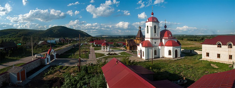 Панорама женского Свято-Ильинского монастыря. Фото: Михаил Тимофеев