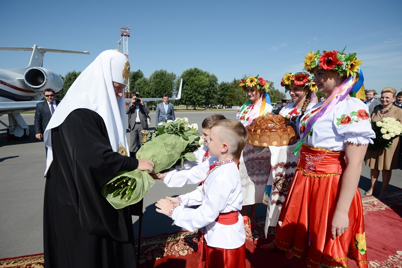 Патриарший визит на Украину.  Фото: С. Власов