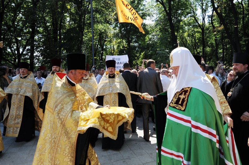 Патриарший визит на Украину.  Фото: С. Власов / Пресс-служба Патриарха Московского и всея Руси