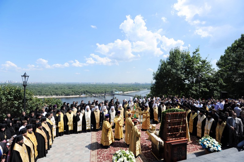 Патриарший визит на Украину.  Фото: С. Власов / Пресс-служба Патриарха Московского и всея Руси