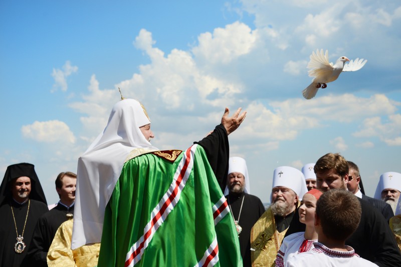 Патриарший визит на Украину.  Фото: С. Власов / Пресс-служба Патриарха Московского и всея Руси