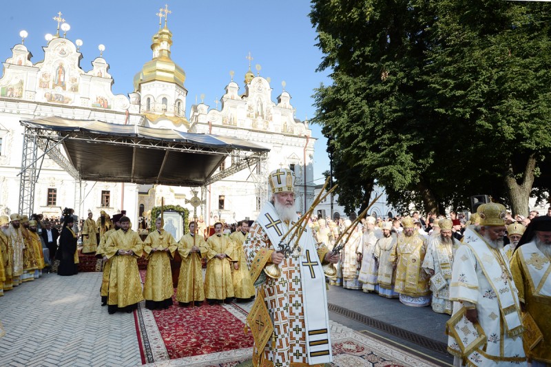Патриарший визит на Украину.  Фото: С. Власов / Пресс-служба Патриарха Московского и всея Руси