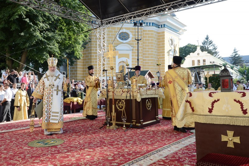 Патриарший визит на Украину.  Фото: С. Власов / Пресс-служба Патриарха Московского и всея Руси