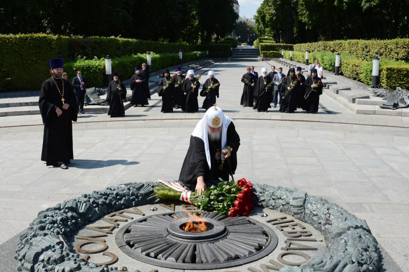 Патриарший визит на Украину.  Фото: С. Власов / Пресс-служба Патриарха Московского и всея Руси