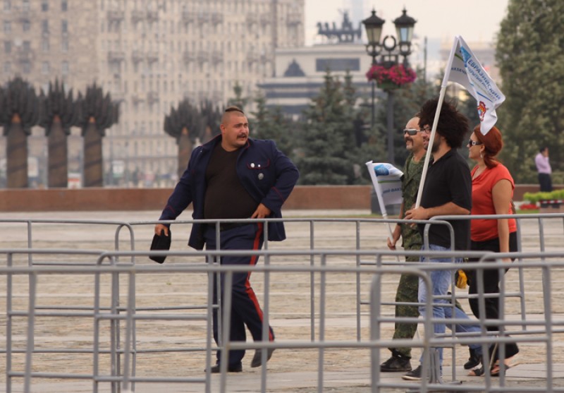 Конный поход Москва – Париж 1812-2012. Фото: Юлия Руденко / Православие.Ru