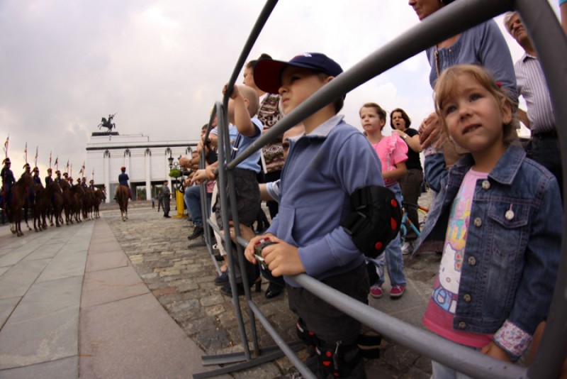 Конный поход Москва – Париж 1812-2012. Фото: Юлия Руденко / Православие.Ru