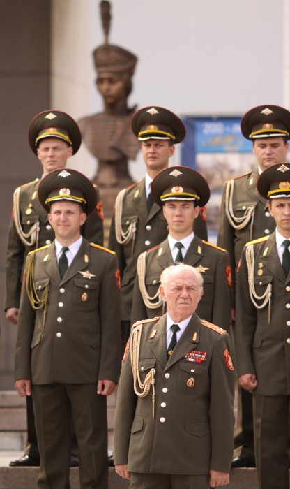 Конный поход Москва – Париж 1812-2012. Ансамбль песни и пляски Российской Армии имени Александрова. Фото: Юлия Руденко / Православие.Ru