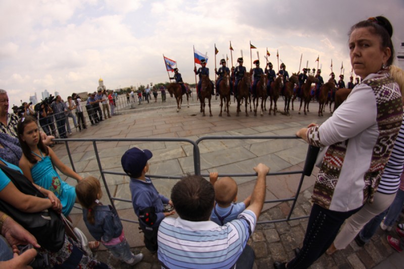 Конный поход Москва – Париж 1812-2012. Фото: Юлия Руденко / Православие.Ru