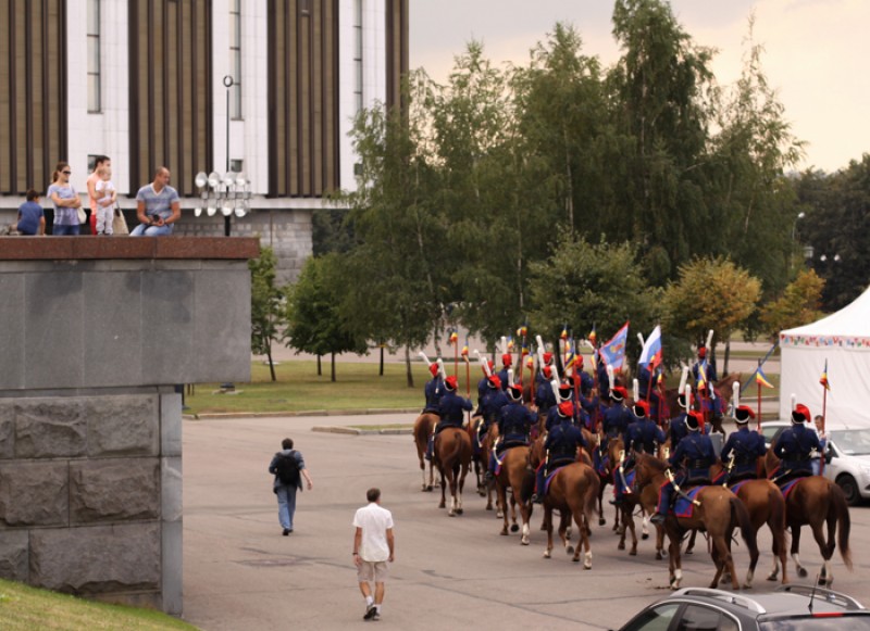 Конный поход Москва – Париж 1812-2012. Фото: Юлия Руденко / Православие.Ru