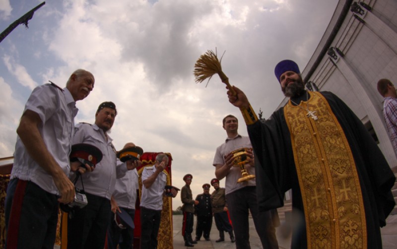 Конный поход Москва – Париж 1812-2012. Фото: Юлия Руденко / Православие.Ru