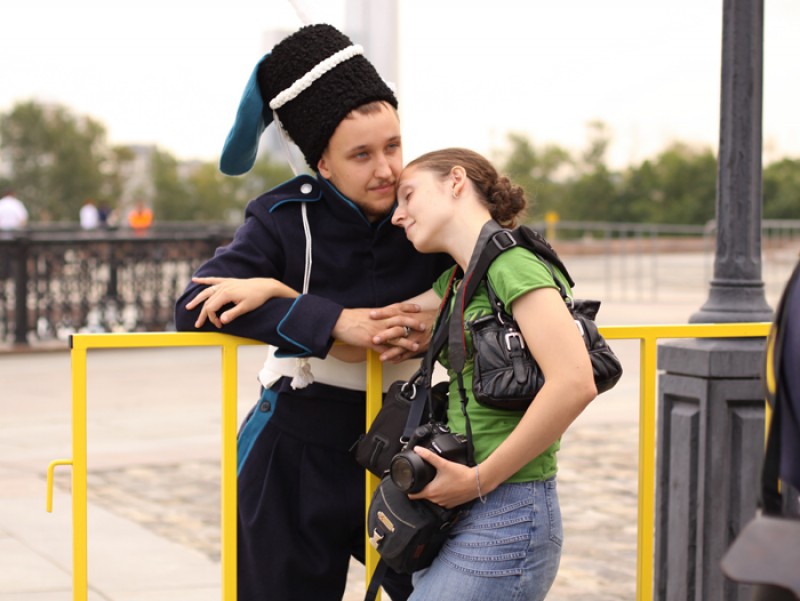 Конный поход Москва – Париж 1812-2012. Фото: Юлия Руденко / Православие.Ru