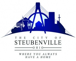 The City of Stebenville, Ohio's old logo depicting a Christian university's cross is shown in this image.