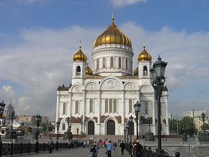 Moscow's Christ the Savior Cathedral.