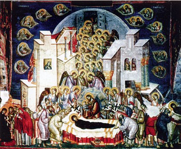 The Dormition of the Mother of God.