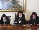 Press conference of Orthodox hierarchs in Cyprus on the crisis in the Middle East