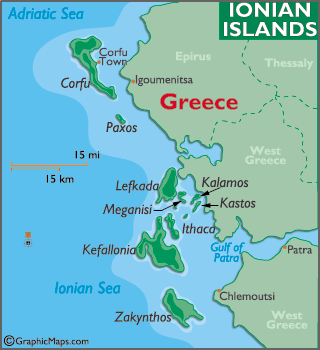Ионические острова, Греция