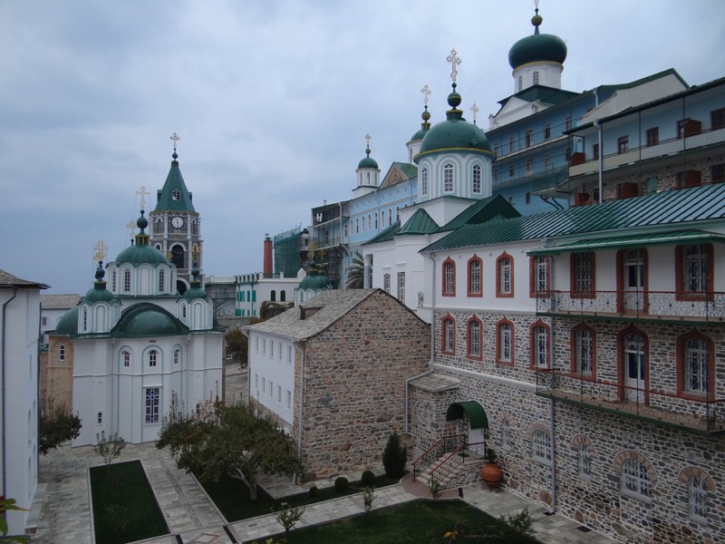 Афон. Монастырь святого Пантелеимона. Фото: протоиерей Василий Бирюков