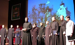 В Риме состоялся концерт хора московского Заиконоспасского монастыря