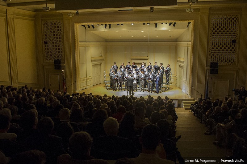 Выступление. Фото: М. Родионов / Православие.Ru